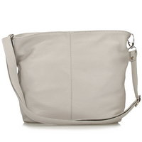 Handbag Toscanio Messenger Bag Leather 211 light grey