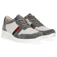 Leather shoes Filippo DP1389/20 WH GR Grey