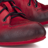 Leather ankle boots Filippo 3632A-08/00-3 red