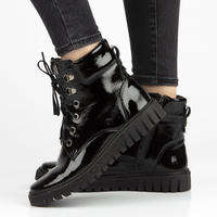 Trzewiki Filippo 515s czarny naplak