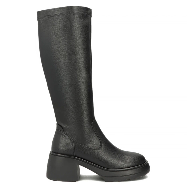 Leather boots Filippo DKZ8168/26 BK black