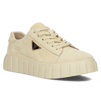 Skórzane sneakersy Filippo DP4138/23 BE beżowe