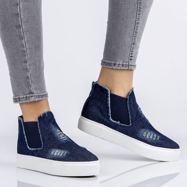 Shoes MCKEY DTN222/17 DJ dark jeans