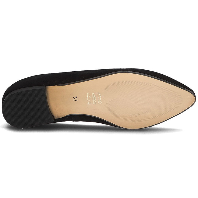 Suede ballerinas Alexio Giorgio 1779 black