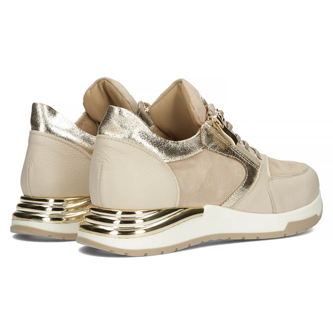 Leather sneakers Filippo 144 beige