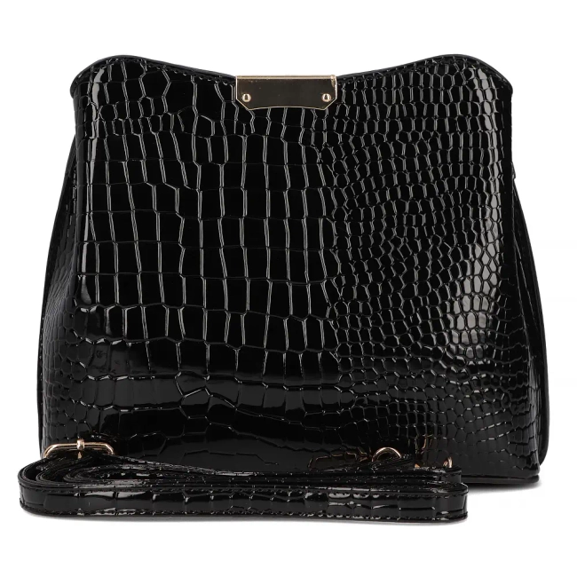 Shoulder bag black charm