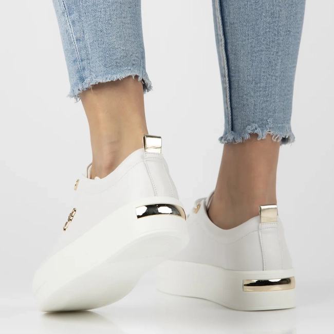 Leather shoes Filippo DP3533/25 WH DI white