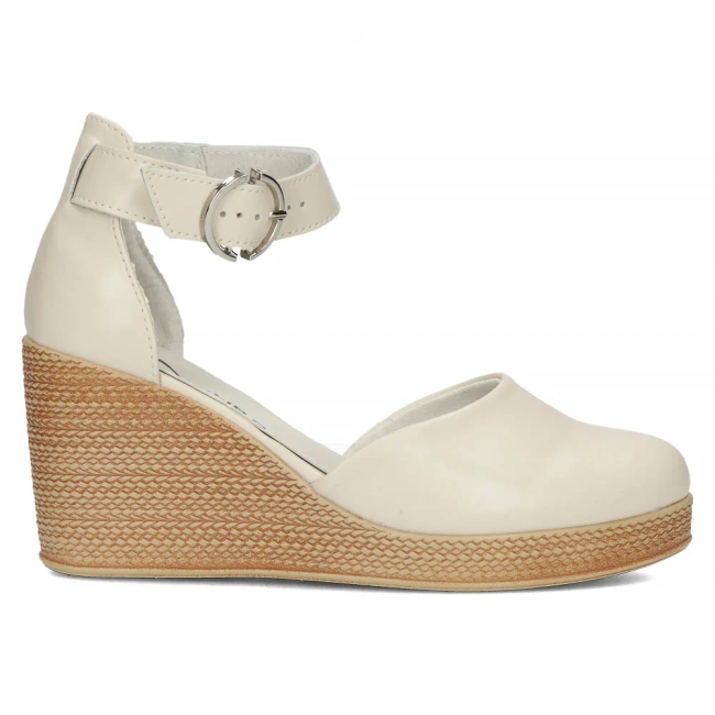 Leather shoes Filippo DP3519/24 BE beige