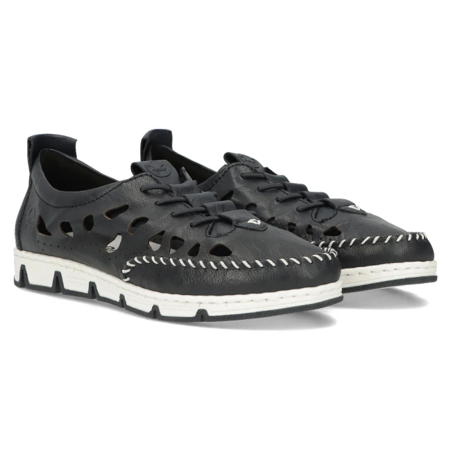 Leather Shoes Filippo 49956-14 blue