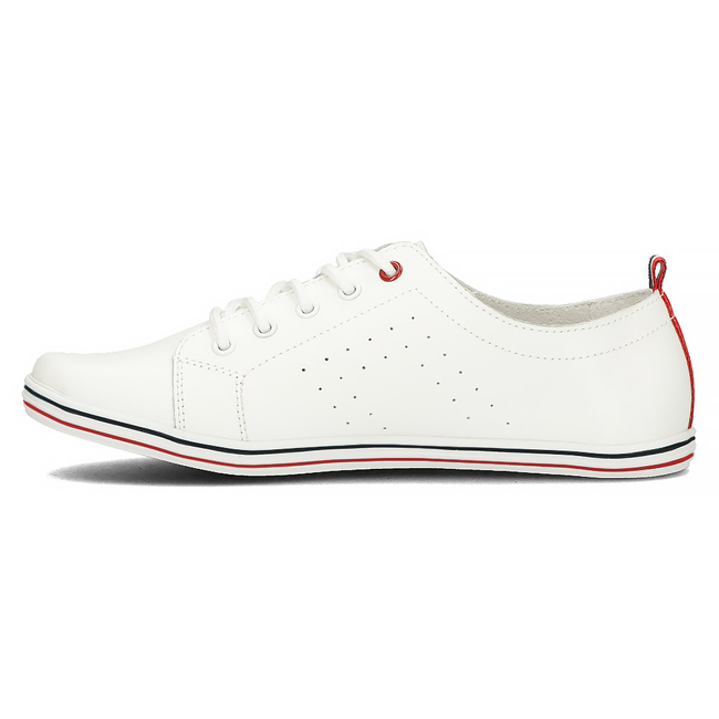 Leather shoes Filippo DP073/23 WH white