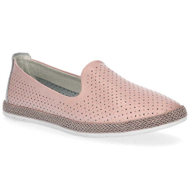 Leather shoes Filippo DP081/20 PI pink
