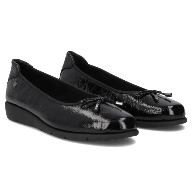 Leather ballerinas Maciejka P6504-20/00-8 black