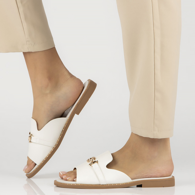 Slippers Filippo DK4491/23 WH white