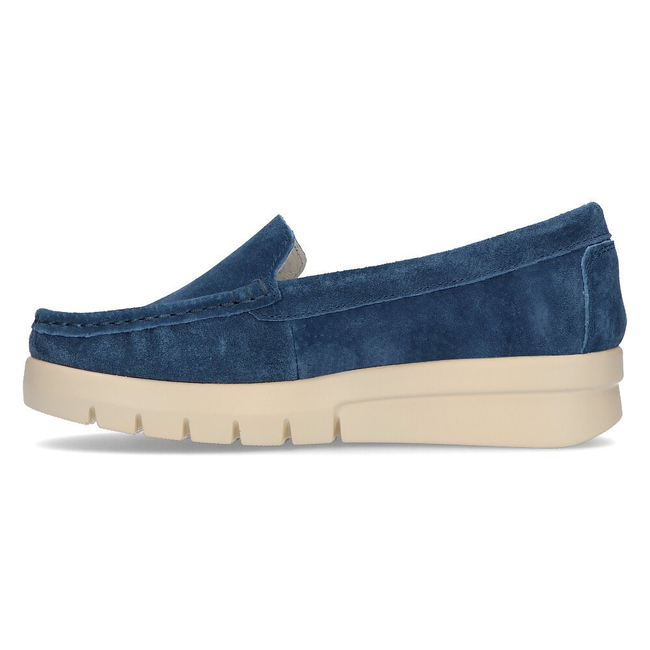 Leather loafers Filippo DP2031/21 BL blue