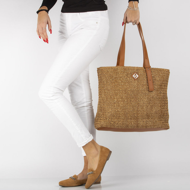 Filippo Shopper TD0132/21 BR brown basket bag