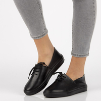 Leather shoes Filippo DP1321/20 BK black