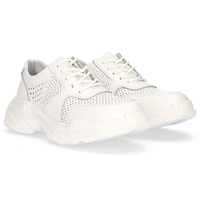 Skórzane sneakersy Filippo DP1426/20 WH białe