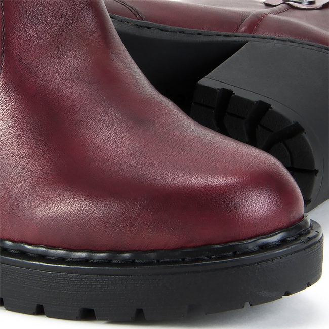 Ankle boots RIEKER Y7053-35 rot/red