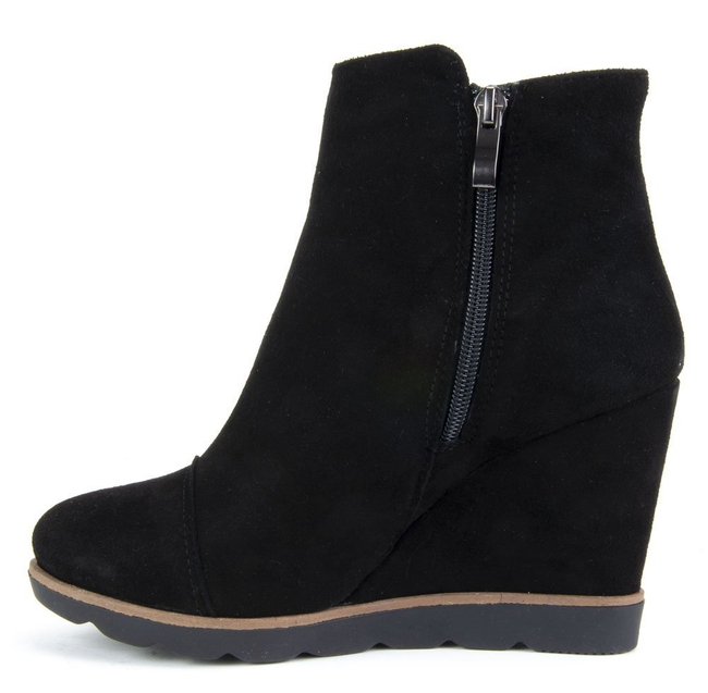 Ankle boots Claudio Rosetti 437/K1 Black Suede