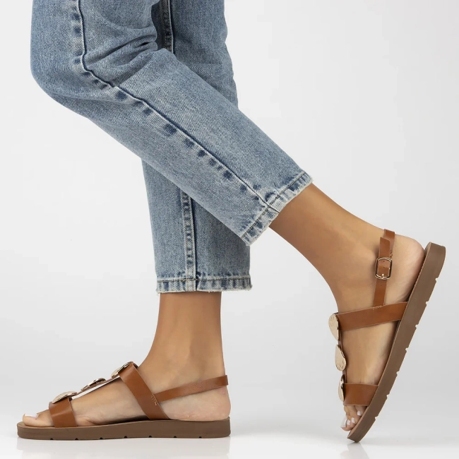 Sandals Filippo DS6885/25 BR brown