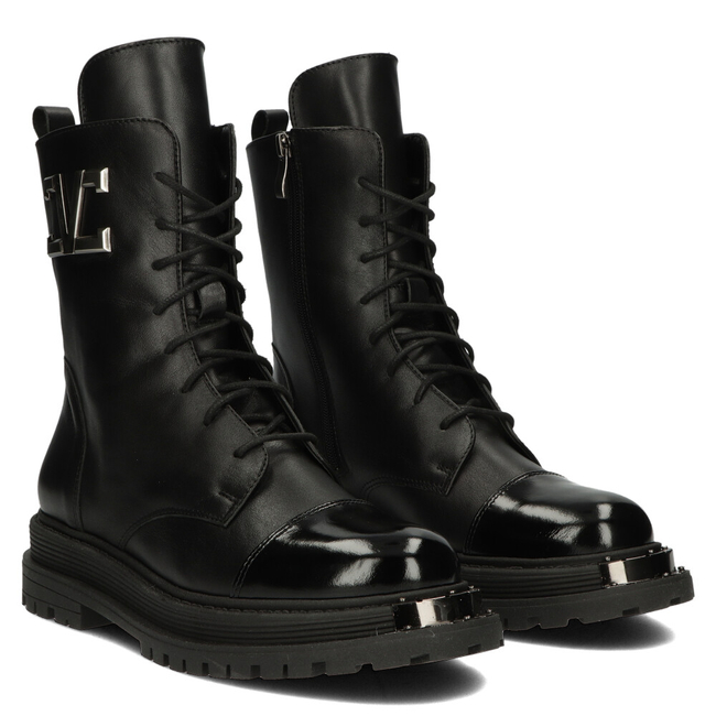 Leather boots Filippo 603 black