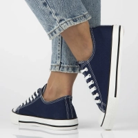 Trampki News 8SP30-4723 granatowe