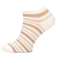 Women's Socks L604-1 beige stripes