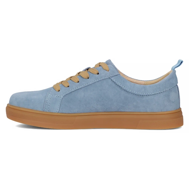 Leather shoes Filippo DP6129/24 BL blue