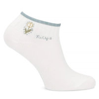 Skarpety damskie 2512-8 tulipan białe