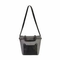 Handbag Keddo 398103/03-01 Grey Black