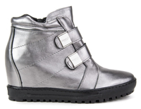 Botki Eksbut 67-4635-G56-1G Srebro Lico