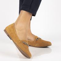 Leather loafers Filippo DP1219/20 CA Camel