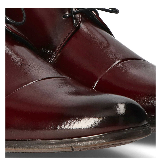 Leather shoes Filippo 1331 burgundy