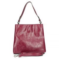 Torebka Ines Delaure 1682203 bordowa