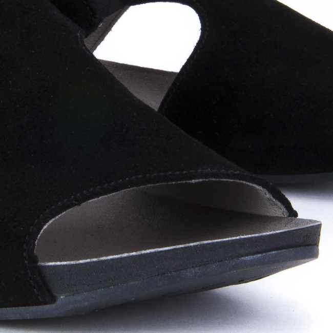 Sandals Lemar 40040 Velor Black