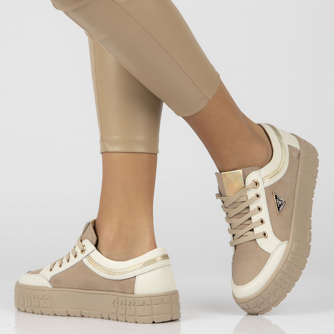 Leather shoes FILIPPO DP4245/22 BE beige