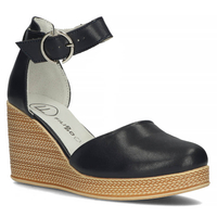 Leather sandals Filippo DP3519/22 NV navy blue