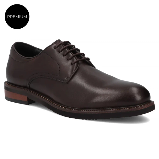 Leather shoes Filippo MP8009/26 D BR brown