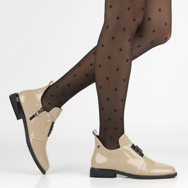 Leather ankle boots Filippo DBT4763/25 BE beige