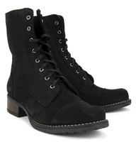 Botki Filippo 0515-001-04-5 Czarny Nubuk