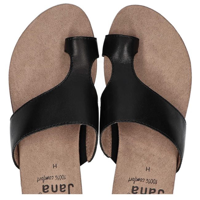 Slippers Jana 8-27150-24 001 Black