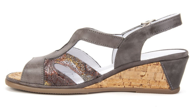 Sandals Comfortabel 710944 9-37 Cloudy