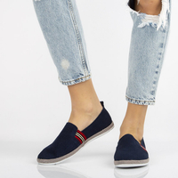 Leather shoes Filippo DP2309/21 NV navy blue