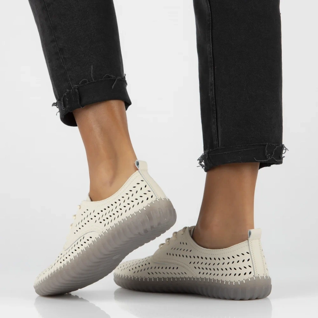 Leather shoes Filippo DP6064/24 BE beige