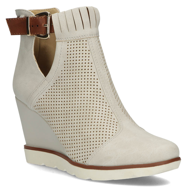 Wedge ankle boots Filippo DBT207/22 BE beige