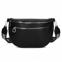 Black crossbody bag Tetina
