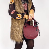 Bag Diana DJX1711-1 Burgundy