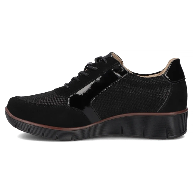 Leather shoes Filippo DP4912/25 BK black