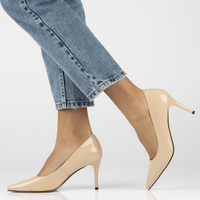 Leather pumps Filippo DP4439/23 BE beige