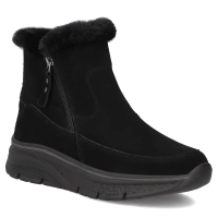 Leather ankle boots Filippo DBT7291/25 BK black